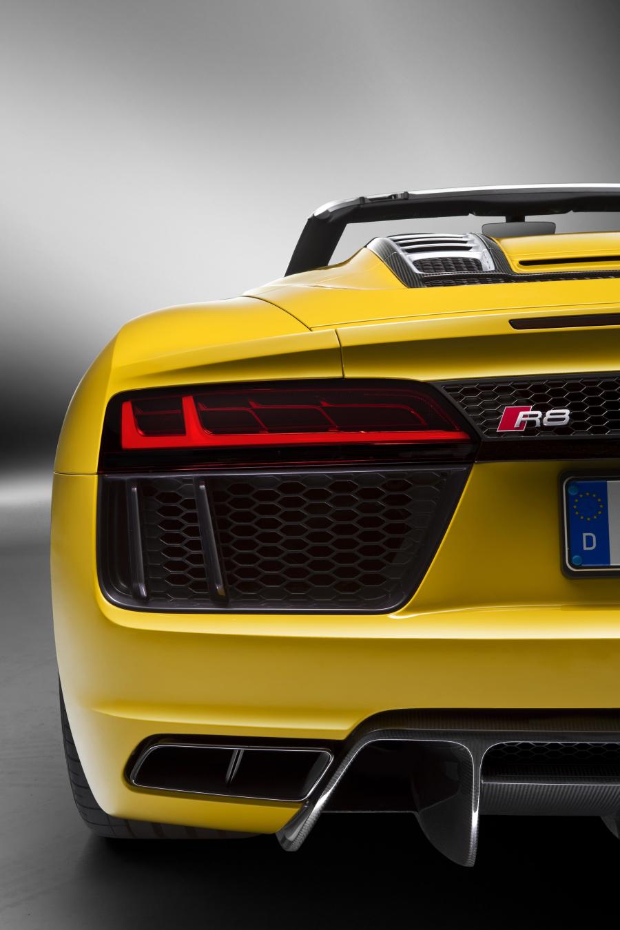 Детали экстерьера Audi R8 Spyder V10 2016 года  (WW) (фото 53 из 61)